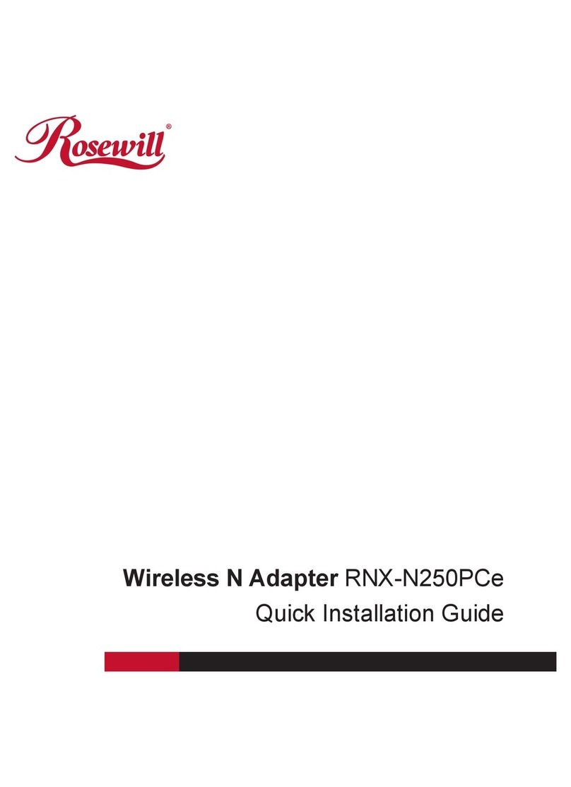 Rosewill RNX-N250PCe User manual