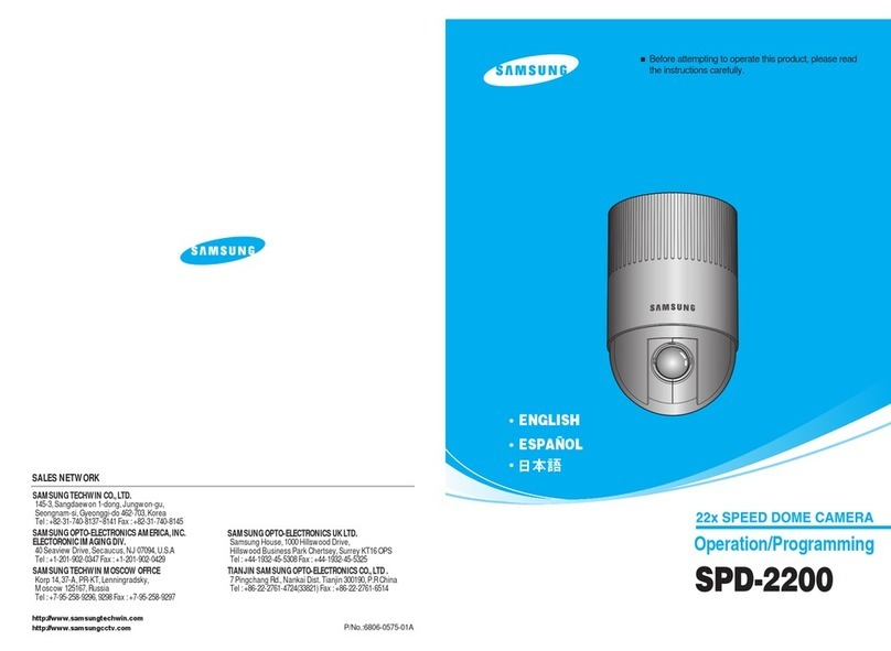 Samsung SPD-2200 Series User manual