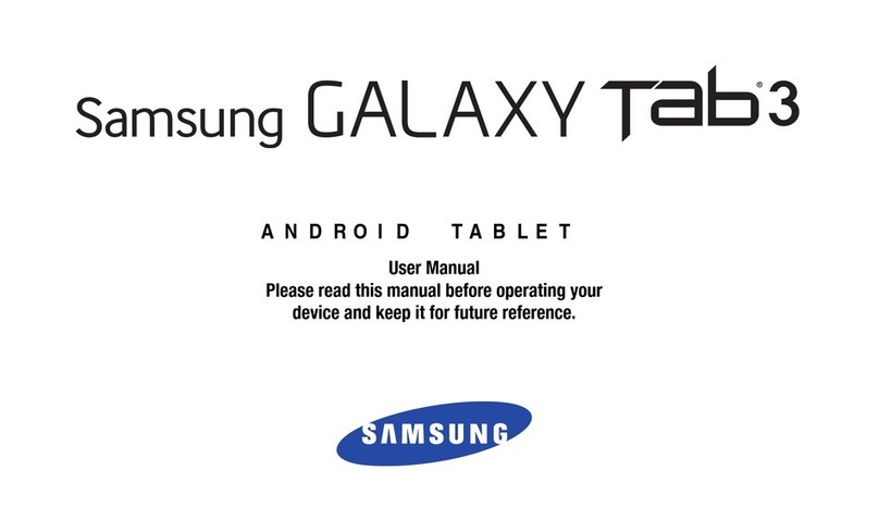 Samsung Galaxy Tab3 User manual