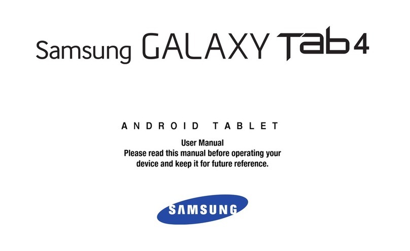 Samsung Galaxy TAB4 User manual