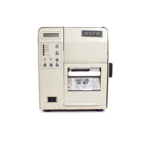SATO M-8400 User manual