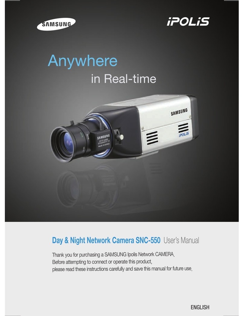 Samsung SNC-550 iPOLiS User manual