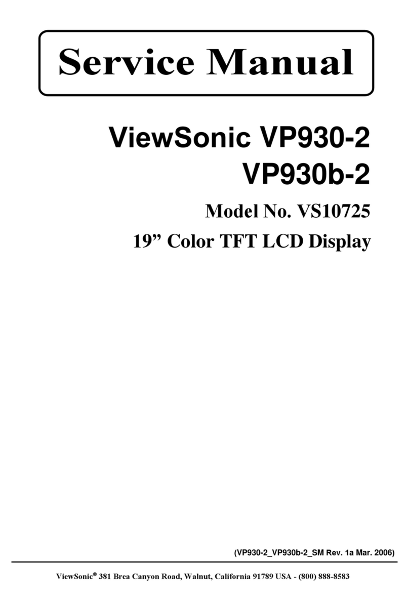 ViewSonic VP930-2 VS10725 User manual