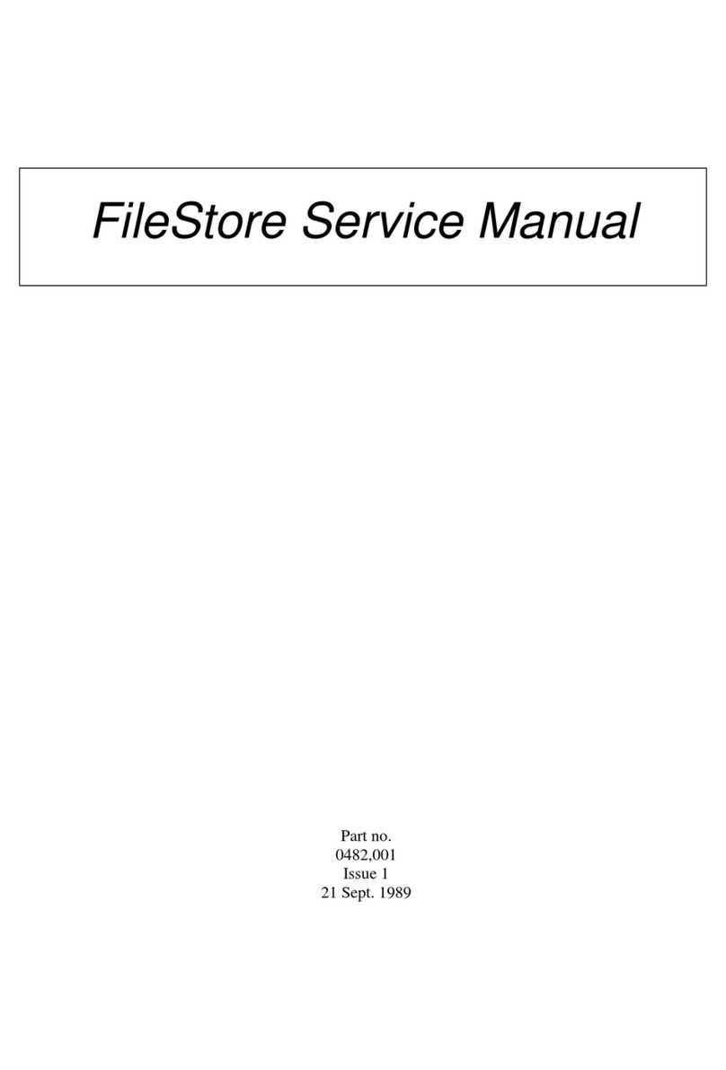 Acorn FileStore E01 Service manual