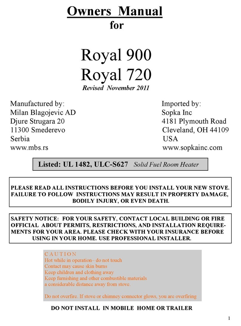 Milan Blagojevic Royal 900 owner's manual Milan Blagojevic Royal 900 owner's manual