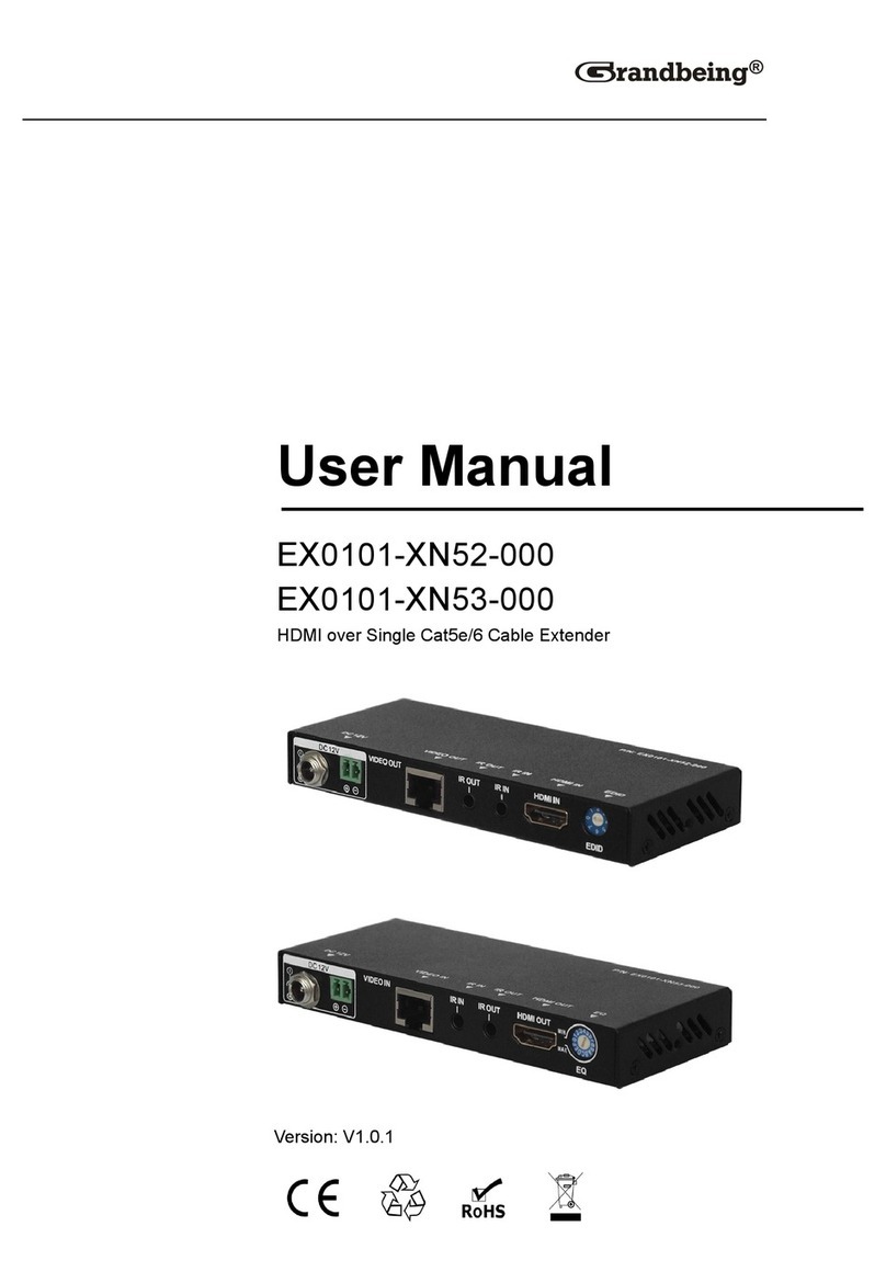Grandbeing EX0101-XN52-000 User manual