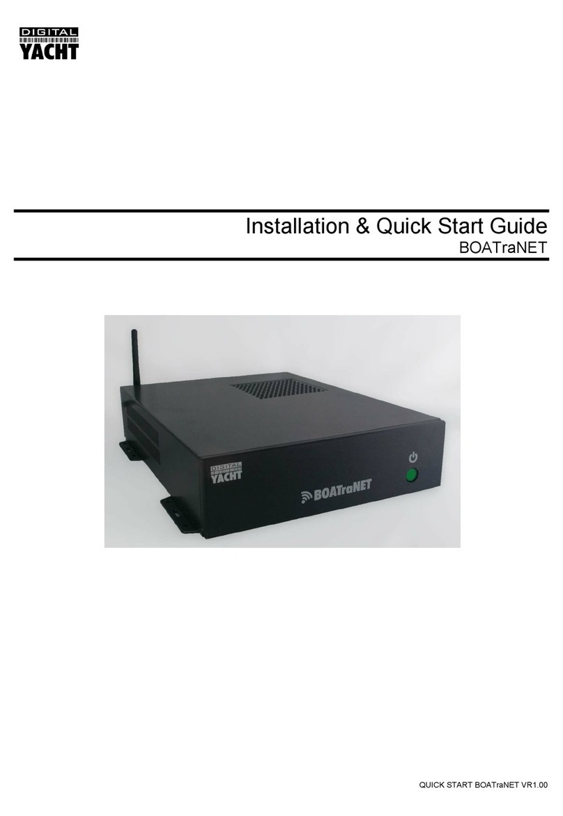 DIGITAL YACHT BOATraNET Installation & quick start guide DIGITAL YACHT BOATraNET Installation & quick start guide