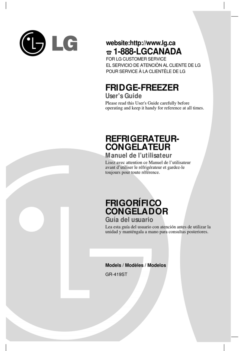 LG GR-419ST User manual