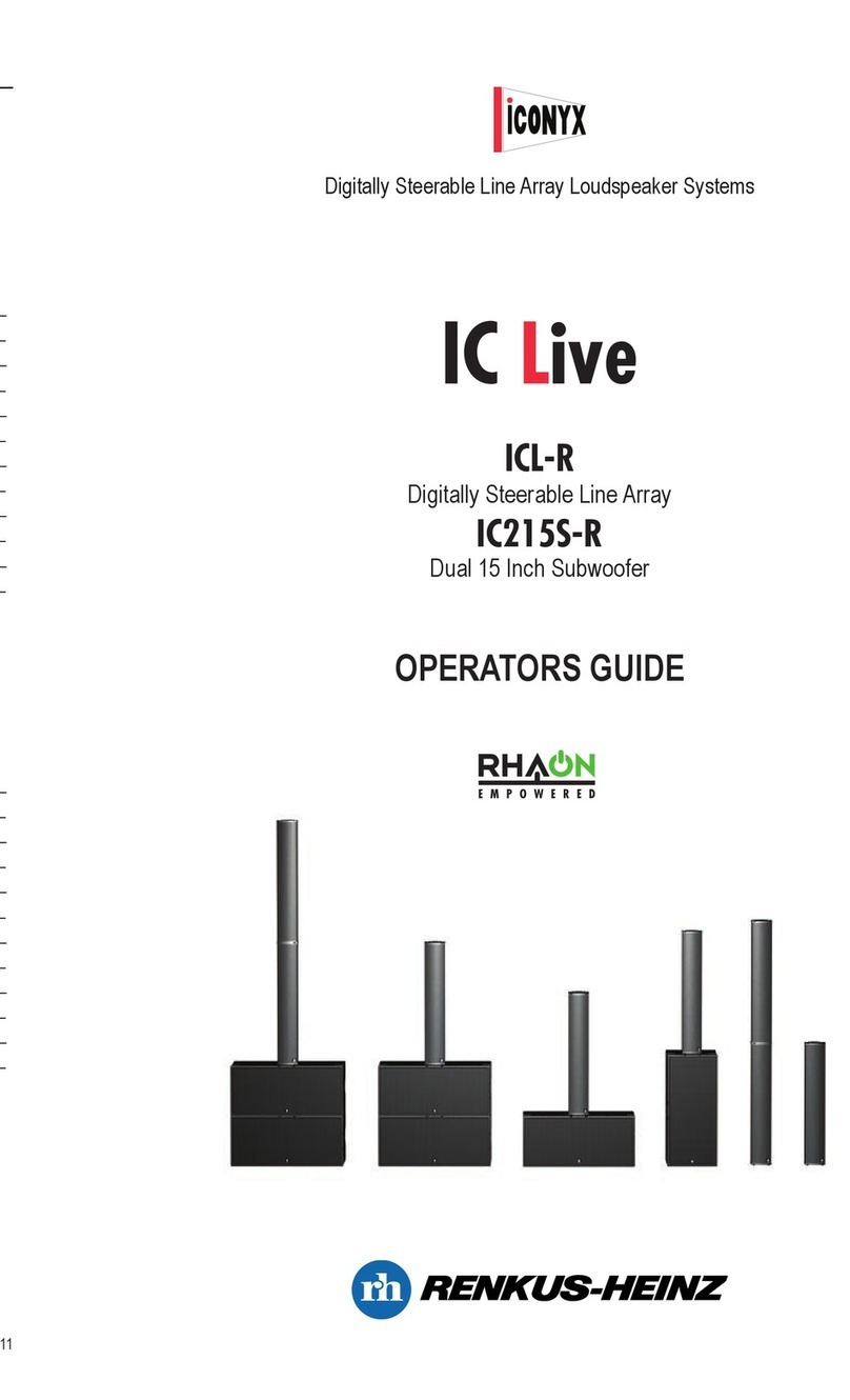 Renkus-Heinz ICL-R Manual