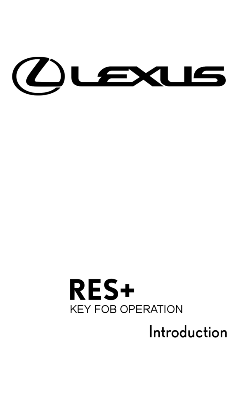 Lexus RES+ user guide