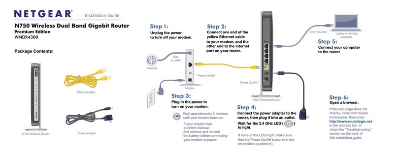 NETGEAR WNDR4300 User manual