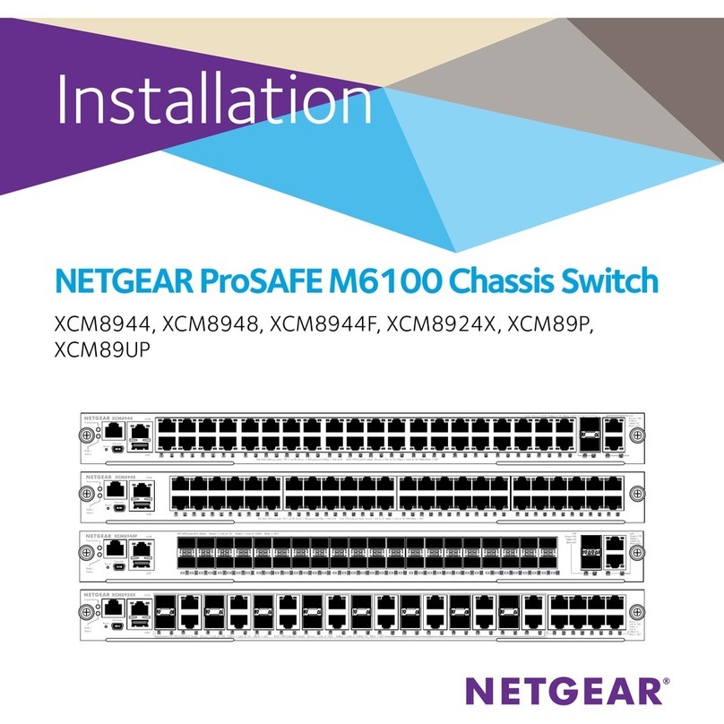 NETGEAR ProSAFE M6100 XCM8944 User manual