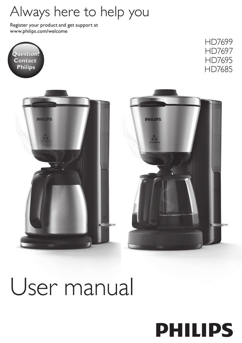 Philips HD7699 user manual