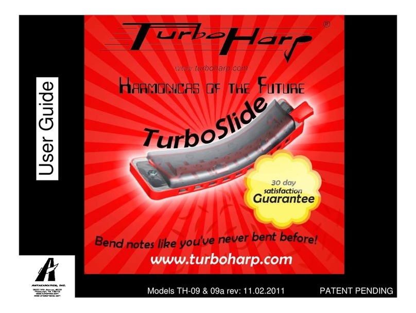 Turboharp TurboSlide TH-09 user guide