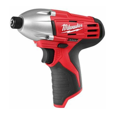 Milwaukee 2450-20 User manual
