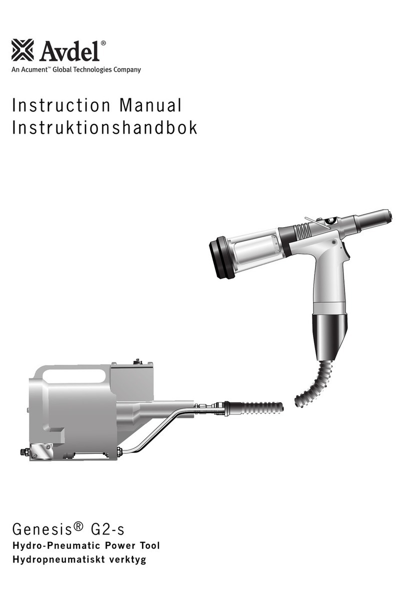 Avdel GenesisG2-s instruction manual