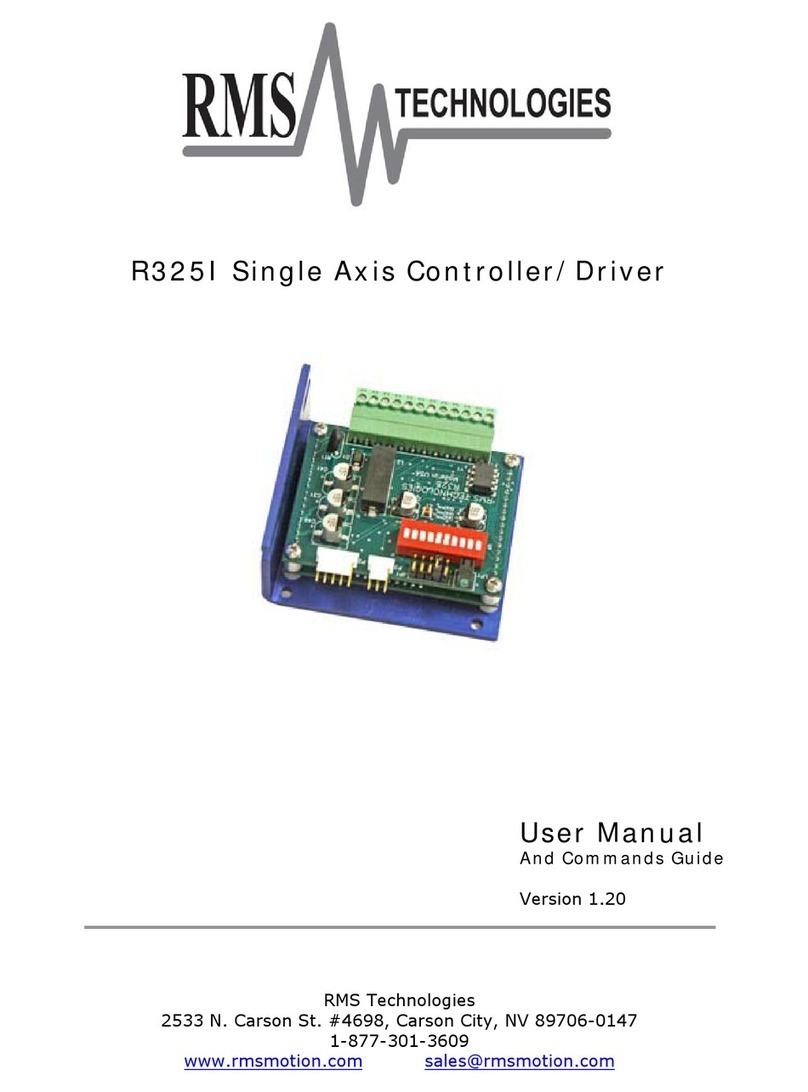 RMS R325I user manual