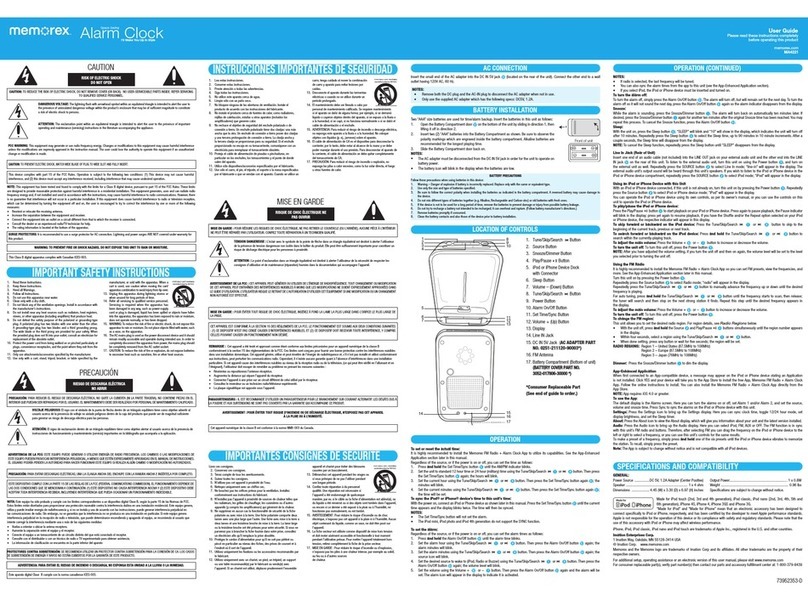 Memorex MA4221 user guide