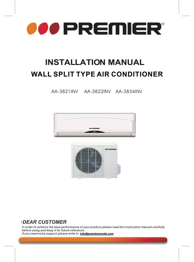 Premier AA-3821INV installation manual