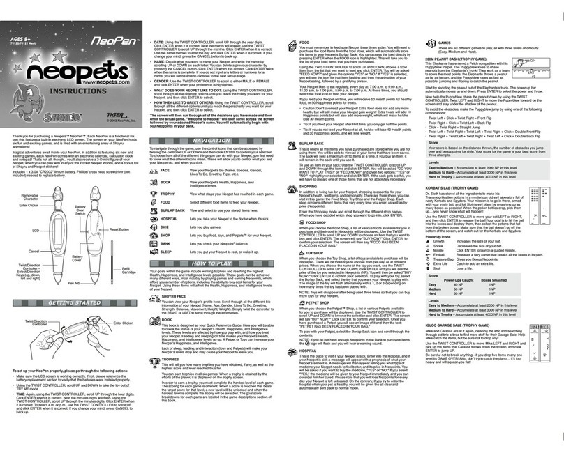 Neopets NeoPen instructions