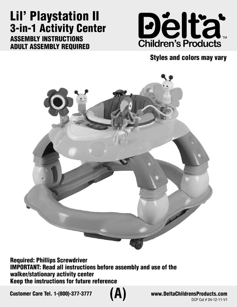 Delta Childrens Products Lil' Playstation II Assembly instructions Delta Childrens Products Lil' Playstation II Assembly instructions