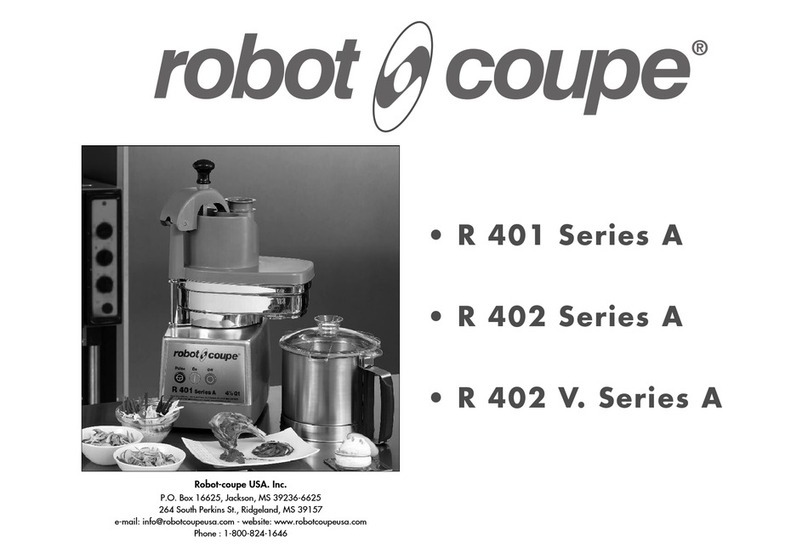 Robot Coupe R 402 V. Series A User manual