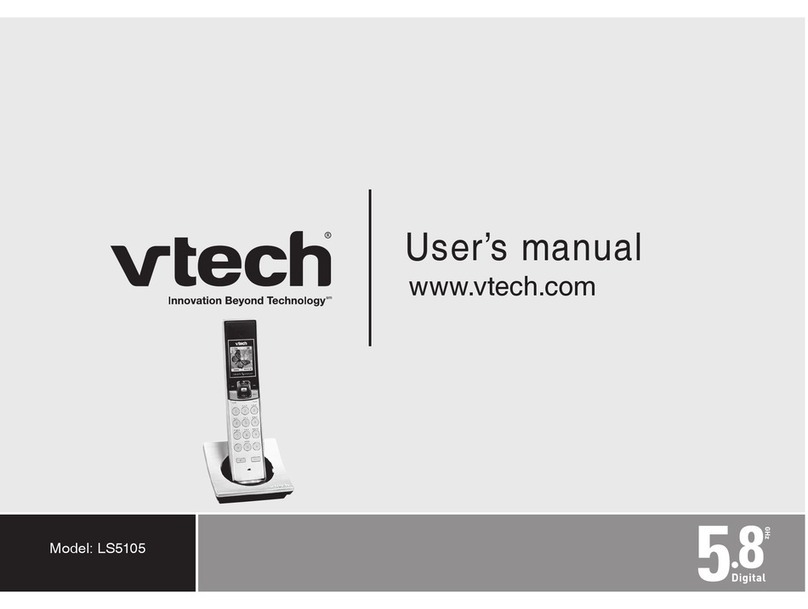 V-tech LS5105 - Cordless Extension Handset user manual