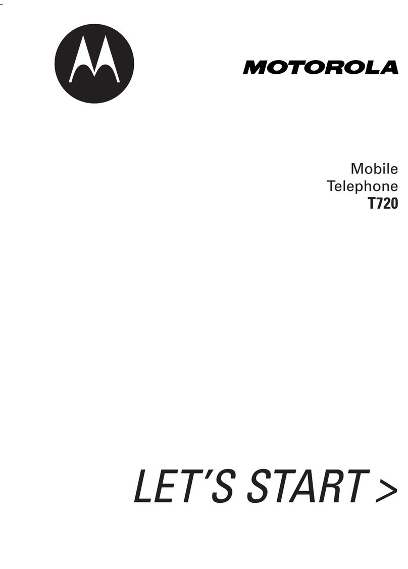 Motorola T720 CDMA User manual Motorola T720 CDMA User manual