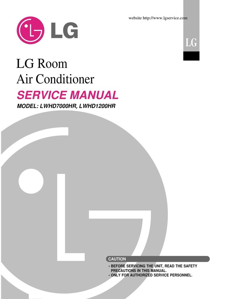 LG LWHD7000HR User manual