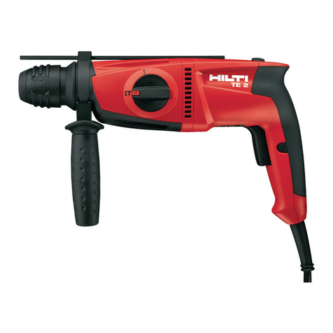 Hilti TE 2-M User manual