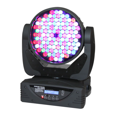 Elation DESIGN WASH LED ZOOM user manual