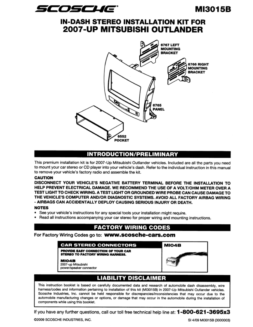 Scosche MI3015B installation instructions