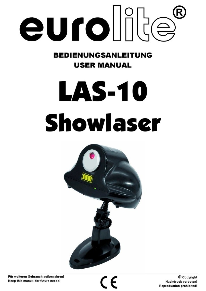 EuroLite LAS-10 User manual