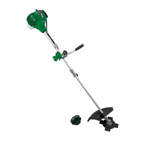 Gardeline 2 in 1 Petrol Grass Trimmer/Brush Cutter Operating instructions & user guide