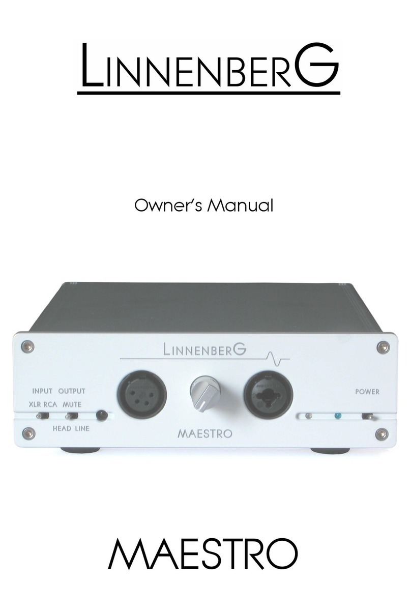 Linnenberg MAESTRO owner's manual