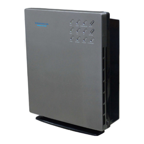 Surround Air Intelli-Pro 3 XJ-3100A instruction manual