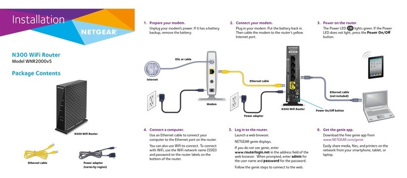 NETGEAR N300 WNR2000v5 Installation