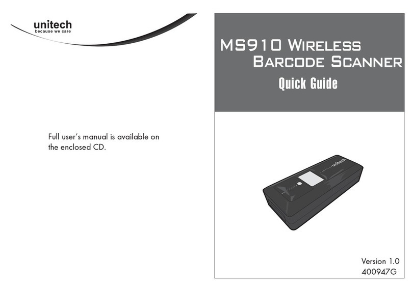 Unitech MS910 quick guide