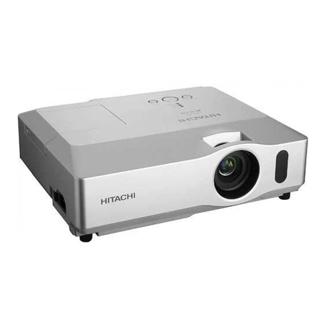 Hitachi CP-X200 CP-X300 User manual