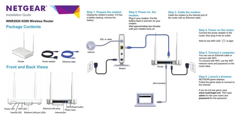 NETGEAR WNR2020 User manual