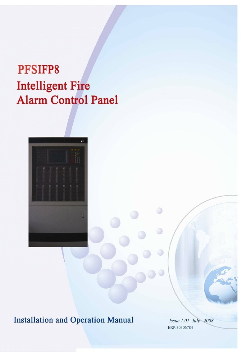FlameStop PFSIFP8 Installation and operation manual