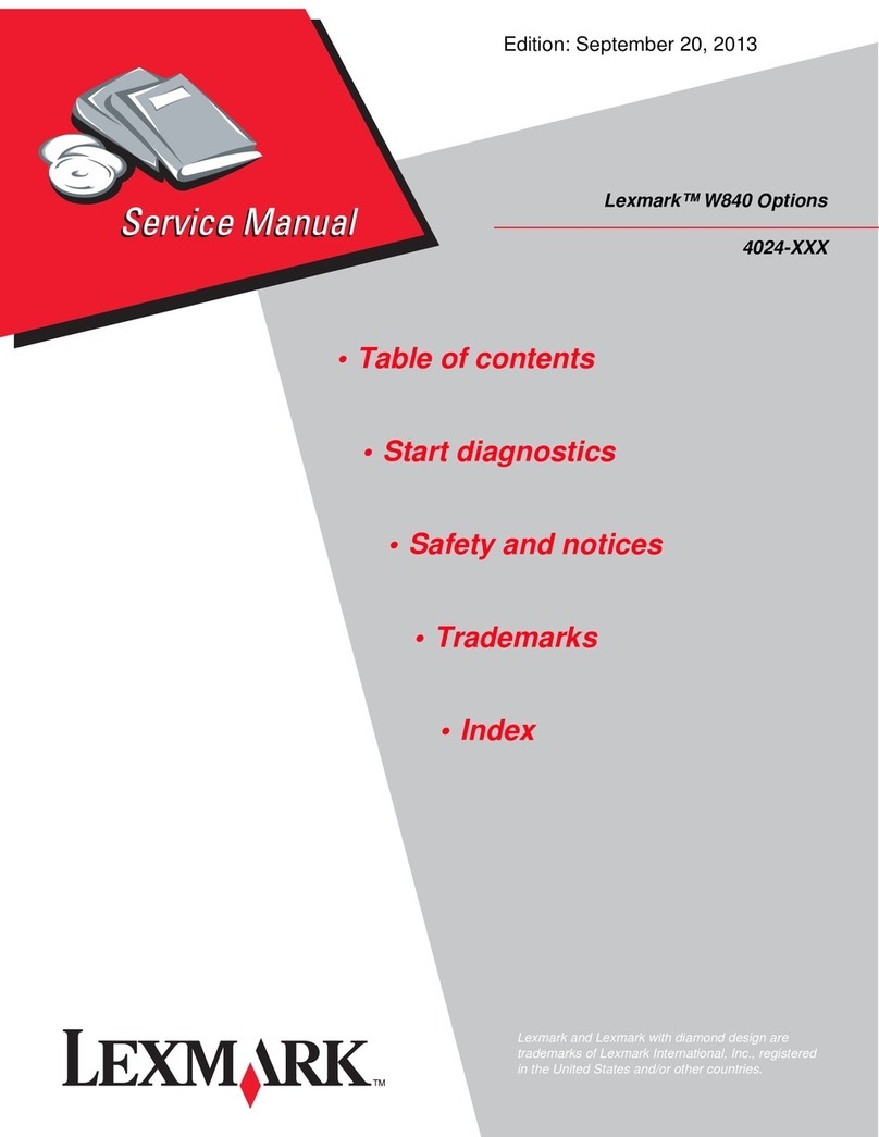 Lexmark W840 User manual