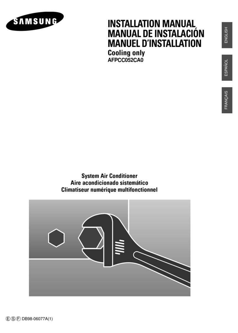 Samsung AFPCC052CA0 installation manual