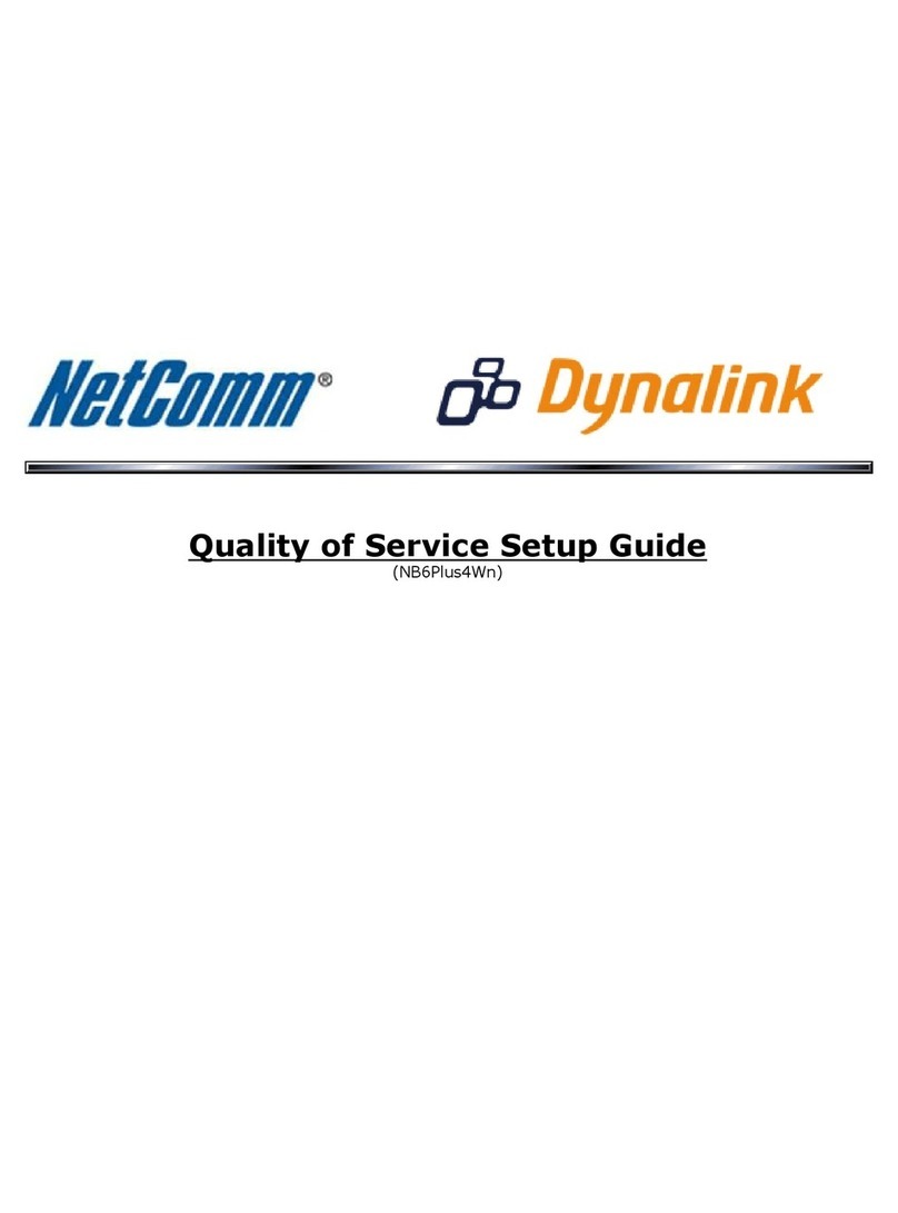NetComm NB6PLUS4WN Setup guide NetComm NB6PLUS4WN Setup guide