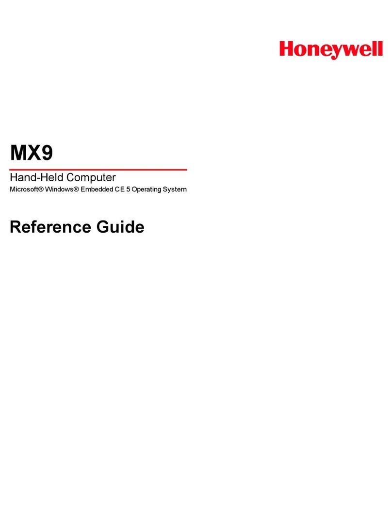 Honeywell MX9 User manual Honeywell MX9 User manual