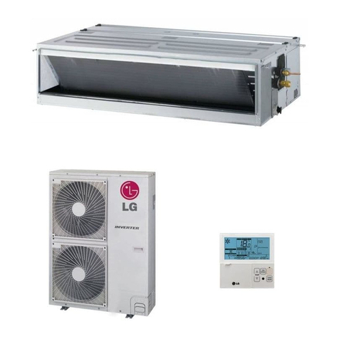 LG CEILING CONCEALED DUCT User manual