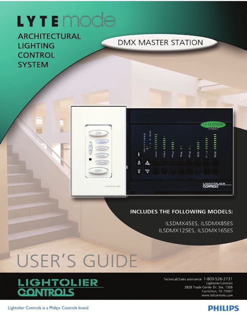 Lightolier ILSDMX45ES user guide