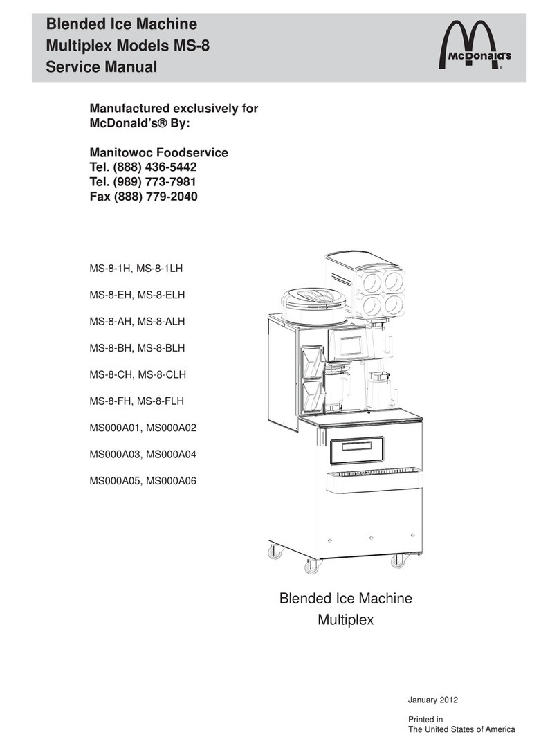 Manitowoc Multiplex Ms-8 User manual