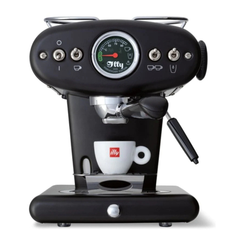 illy Metodo Iperespresso X1 instruction manual