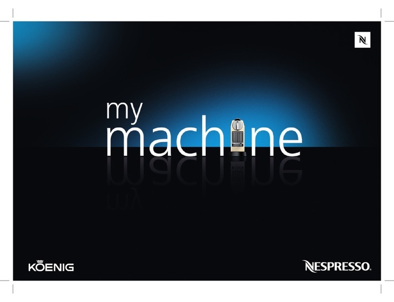 Nespresso Koenig Citiz User manual
